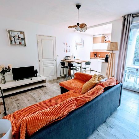 Ferienwohnung F2 garage box WiFi terasse clim Gare Fac Eco Richter Montpellier Exterior foto